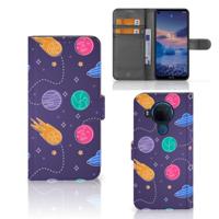 Nokia 5.4 | Wallet Case | met Pasjes | Space