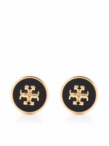 Tory Burch puces d'oreilles à logo - Noir