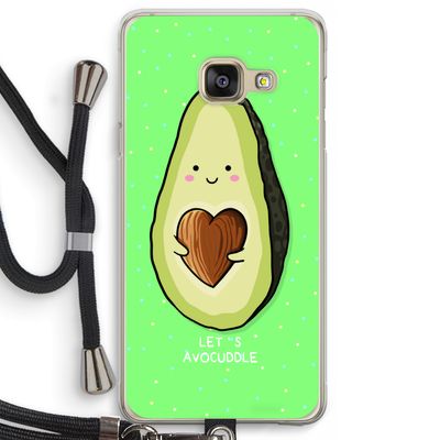 Avocuddle: Samsung Galaxy A3 (2016) Transparant Hoesje met koord