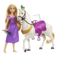 Mattel Disney prinses pop - rapunzel en maximus Mattel Disney prinses pop - rapunzel en maximus