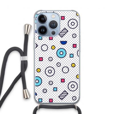 8-bit N°9: iPhone 13 Pro Transparant Hoesje met koord