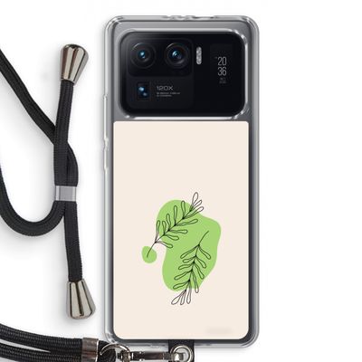 Beleaf in you: Xiaomi Mi 11 Ultra Transparant Hoesje met koord