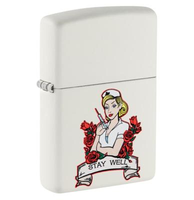 Zippo Aansteker Tattoo Zuster
