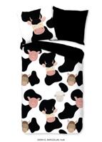 Good Morning Kinderdekbedovertrek "koeien" - Multi - (135x200 cm) - Katoen