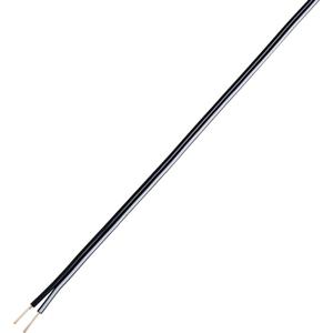 TRU COMPONENTS TC-7815660 Luidsprekerkabel 2 x 0.34 mm² Zwart 25 m