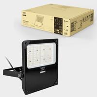 LED's Light pro Schijnwerper floodlight - CCT - 100W 14000lm 3000K/4000K/5000K - Sosen voeding - Zwart - IP66 IK08 Vermogen verstelbaar