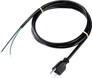 BASETech XR-1638092 electriciteitssnoer Zwart 2 m Netstekker type B