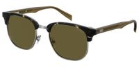 Levi's zonnebril 5002/S unisex cat. 3 wayfarer hars bruin/groen - thumbnail