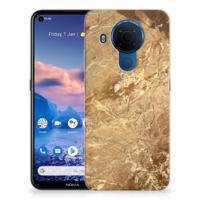 Nokia 5.4 | TPU | Siliconen hoesje | Marmer Creme