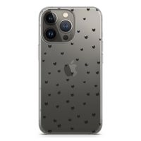 Kleine kattenkopjes: iPhone 13 Pro Transparant Hoesje