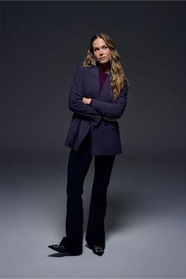 Bennet check blazer - multi color - 13174