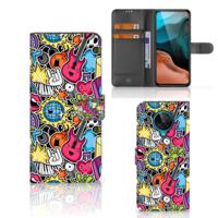 Xiaomi Poco F2 Pro | Wallet Case | met Pasjes | Punk Rock Xiaomi Poco F2 Pro | Wallet Case | met Pasjes | Punk Rock