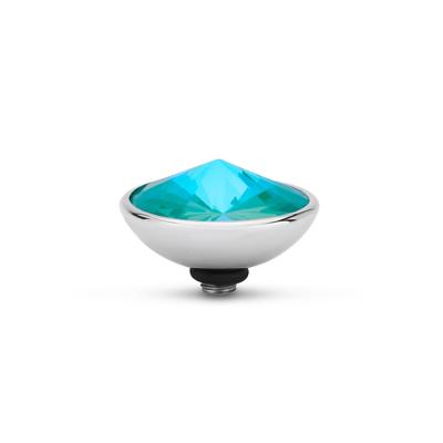 Melano Twisted Gradient Steentje Laguna Delite | Zilver