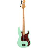 Fazley Sunset Series Piranha 4 Surf Green elektrische basgitaar met gigbag