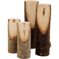 Creativ Company Decoratieve boomstam, h: 8+12 cm, d 2,5-3,5 cm, 4 stuk/ 1 doos