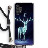 Nightbringer: Samsung Galaxy A32 5G Transparant Hoesje met koord Nightbringer: Samsung Galaxy A32 5G Transparant Hoesje met koord