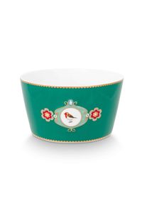 Pip Studio Love Birds Kom Groen 15cm