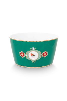 Pip Studio Love Birds Kom Groen 15cm