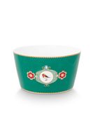 Pip Studio Love Birds Kom Groen 15cm