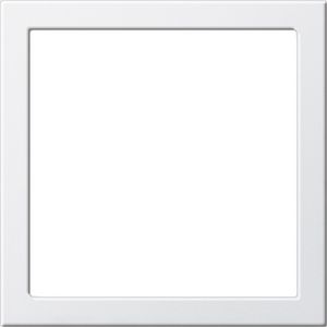 GIRA tussenring 45X45MM zuiver wit glanzend 55