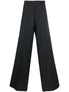 Raf Simons pantalon ample à taille mi-haute - Gris