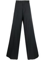Raf Simons pantalon ample à taille mi-haute - Gris