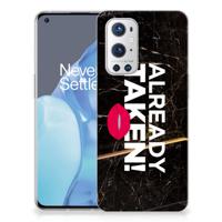 OnePlus 9 Pro | Siliconen hoesje | met naam Already Taken Black