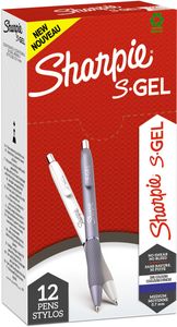 Sharpie S-gel roller fashion mix, medium punt