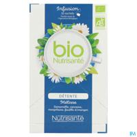 Infusie Bio Ontspannen Zakje 20 Infusie Bio Ontspannen Zakje 20