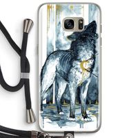 Bleeding Soul: Samsung Galaxy S7 Edge Transparant Hoesje met koord