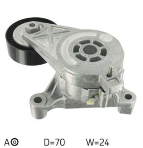 Spanrol, Poly V-riem SKF, Diameter (mm)70mm, u.a. für VW, Audi, Seat, Skoda