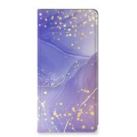 Bookcase voor OPPO Reno8 T 4G Watercolor Paars