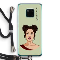 Pop-Art Creator: Huawei Mate 20 Pro Transparant Hoesje met koord