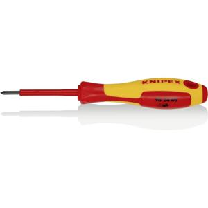 Knipex KNIPEX 98 24 00 VDE Kruiskop schroevendraaier PH 0 Koplengte: 60 mm DIN EN 60900