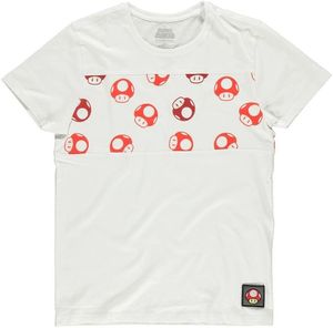 Nintendo - Super Mario AOP Mushroom Men's T-shirt