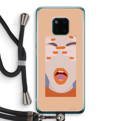 Surprise: Huawei Mate 20 Pro Transparant Hoesje met koord
