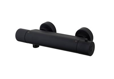 Wiesbaden Eco Cool-Touch thermostatische douchemengkraan mat-zwart Wiesbaden Eco Cool-Touch thermostatische douchemengkraan mat-zwart