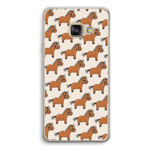 Pony: Samsung Galaxy A3 (2016) Transparant Hoesje
