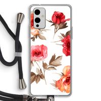 Roosjes: OnePlus 9 Transparant Hoesje met koord