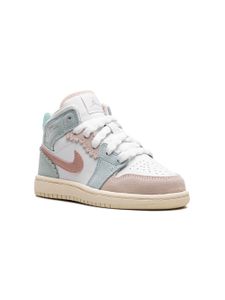 Jordan Kids baskets Jordan 1 Mid SE 'Jade Ice' - Blanc