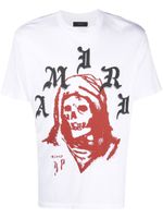 AMIRI t-shirt en coton à logo imprimé - Blanc