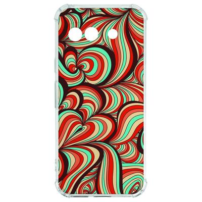 Google Pixel 9a Hoesje - Retro TPU Antishock Google Pixel 9a Hoesje - Retro TPU Antishock
