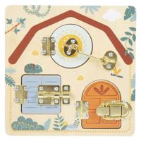 Small Foot - sloten en grendels motorische activiteitenbord safari