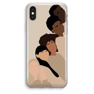 Sweet creatures: iPhone XS Max Transparant Hoesje