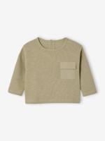 T-shirt baby lange mouwen kaki