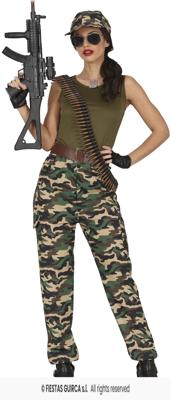 Carnavalsoutfit Militair Dames