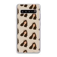 Bonjour mon amour: Samsung Galaxy S10 5G Transparant Hoesje