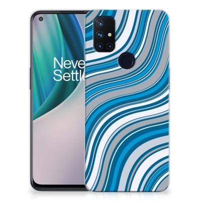 OnePlus Nord N10 5G | TPU bumper | Waves Blue