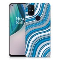 OnePlus Nord N10 5G | TPU bumper | Waves Blue