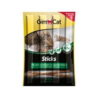 GimCat Sticks - Lam & Gevogelte - 16 Stuks (4 x 4 Stuks) - thumbnail